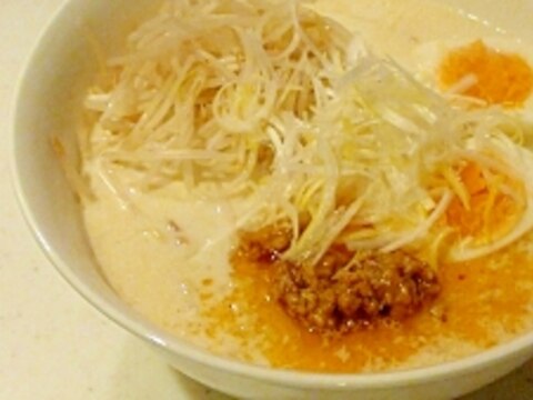 ヘルシー！豆乳de担々麺